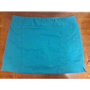 Adidas Clima-cool Turquoise‎ Stretch Skort Skirt Athletic Athleisure Sz XL